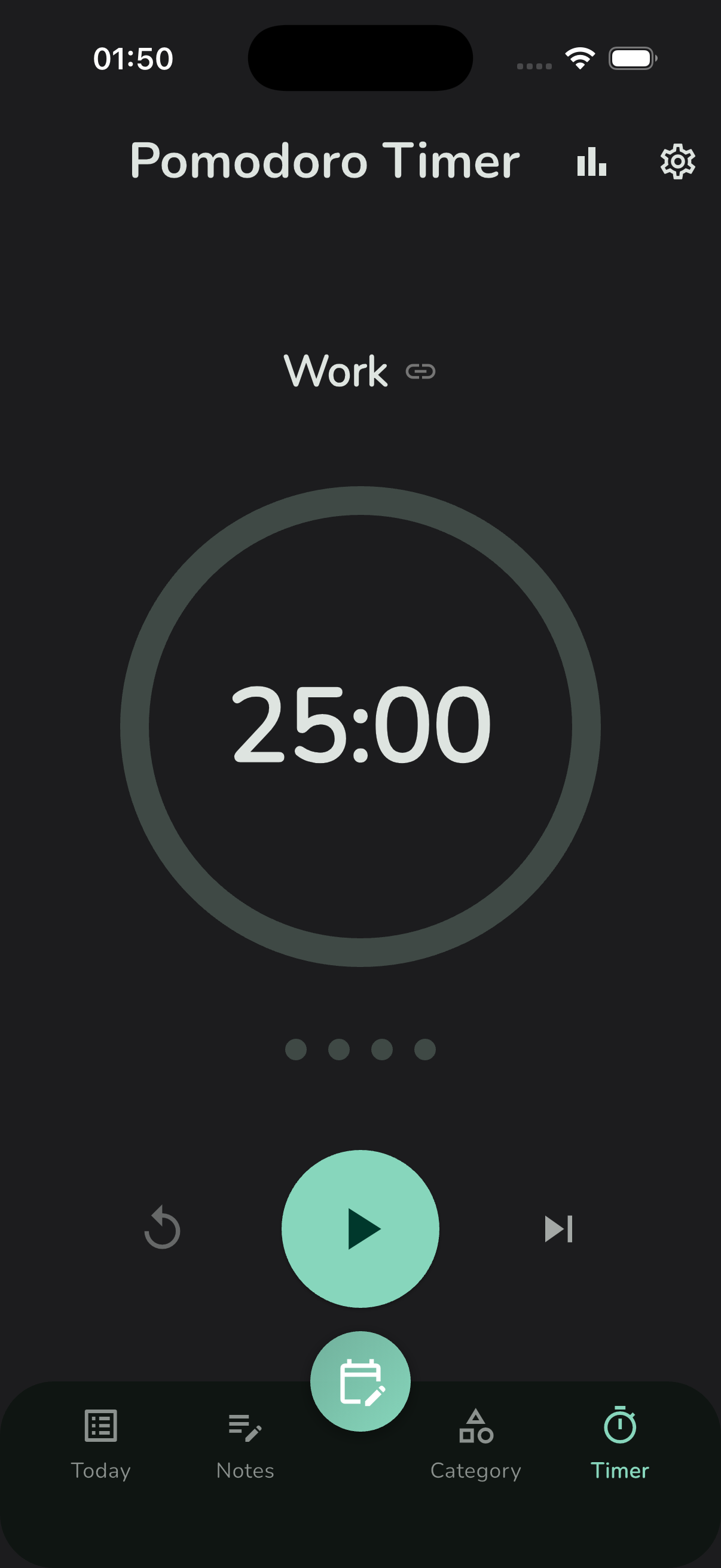 FocusFlow Categories